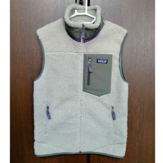 パタゴニア(patagonia)の極美品！パタゴニア レトロX ベストS　ペリカン　カーキ(ダウンベスト)