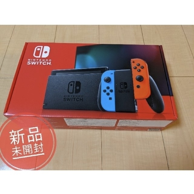 新品 Nintendo Switch ブルー/レッド 新モデル スイッチ 本体