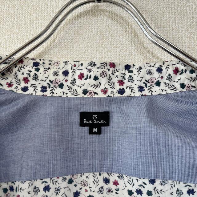 Paul Smith - PS ポールスミス 総柄 花柄 長袖シャツ 白 フローラル M ...