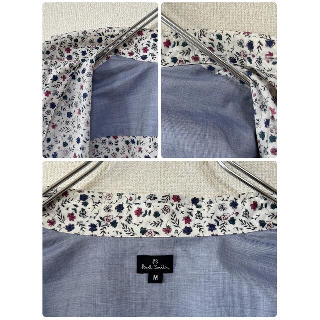 Paul Smith - PS ポールスミス 総柄 花柄 長袖シャツ 白 フローラル M ...
