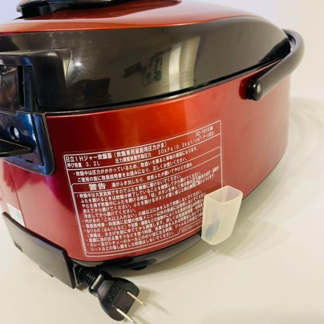 HITACHI 圧力スチームIH炊飯器 RZ-TS103M 2020年製 - 5