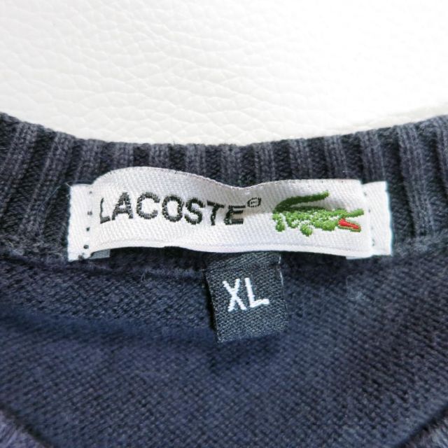 ができませ LACOSTE Vネック ワンポイント ビッグシルエットの通販 by