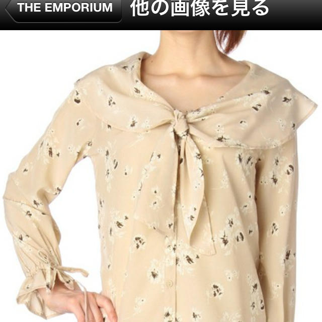 THE EMPORIUM(ジエンポリアム)のエンポリアム♡フラワーセーラーブラウス♡ レディースのトップス(シャツ/ブラウス(長袖/七分))の商品写真