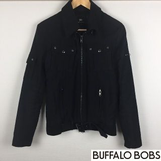 バッファローボブス(BUFFALO BOBS)の美品 バッファローボブズ 長袖ジャケット ブラック サイズ2(ブルゾン)