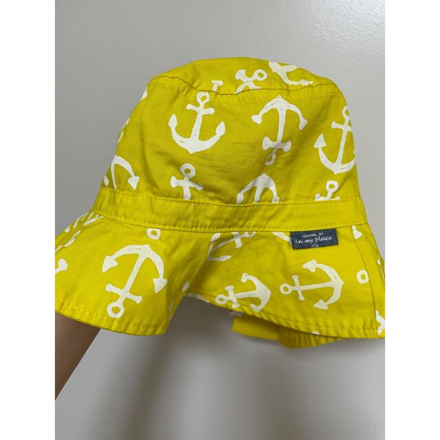 RAG MART(ラグマート)のラグマートの黄色の帽子(54cm) キッズ/ベビー/マタニティのこども用ファッション小物(帽子)の商品写真