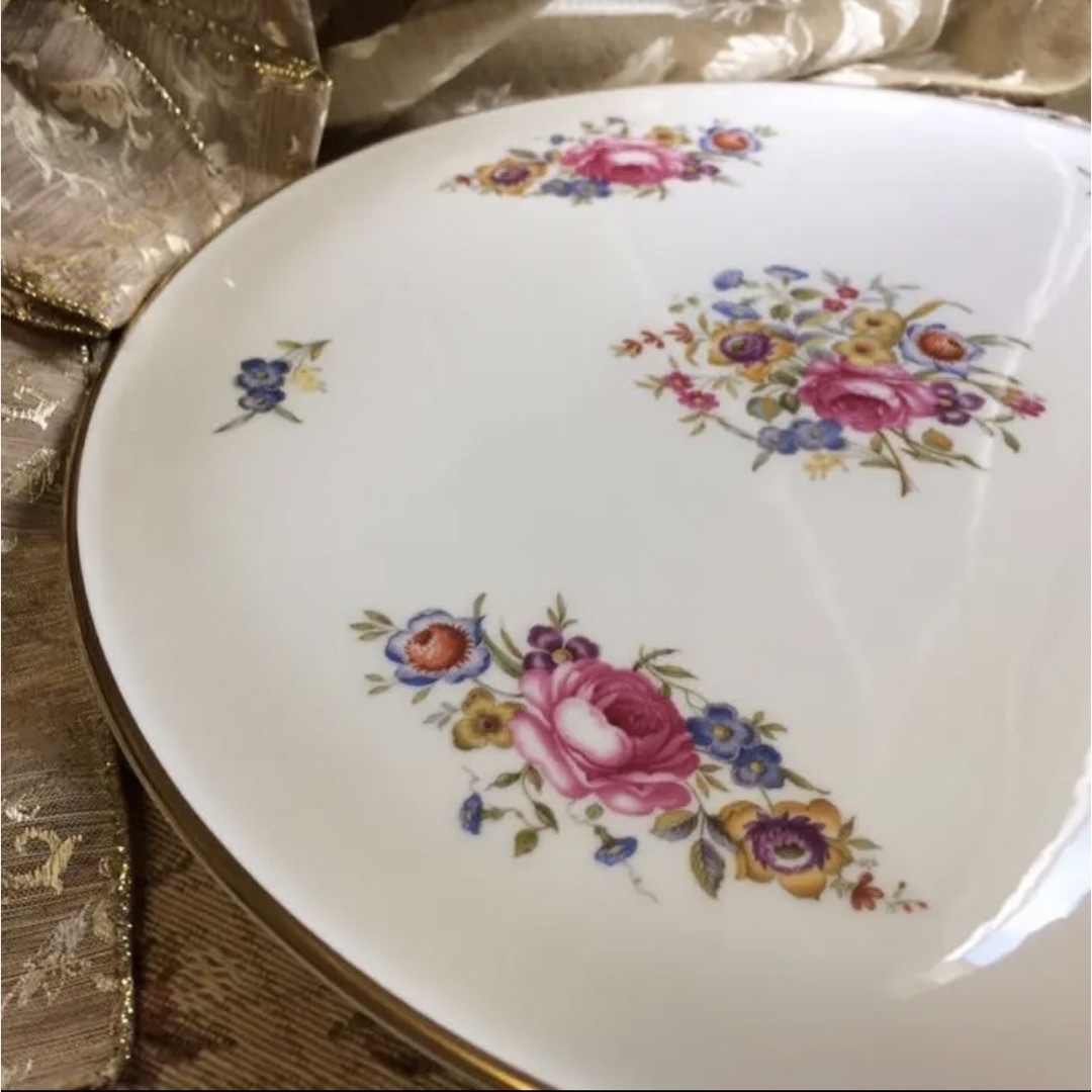 Royal Worcester(ロイヤルウースター)の英国製　ROYAL WORCESTER 【bournemouth】ガトープレート インテリア/住まい/日用品のキッチン/食器(食器)の商品写真