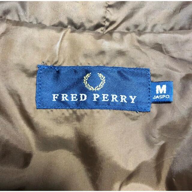 FRED PERRY - FRFD PERRY ダウンジャケット ブラウンの通販 by 青文字