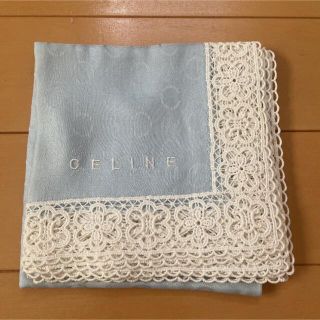 セリーヌ(celine)のセリーヌ　レースハンカチ　大判(ハンカチ)