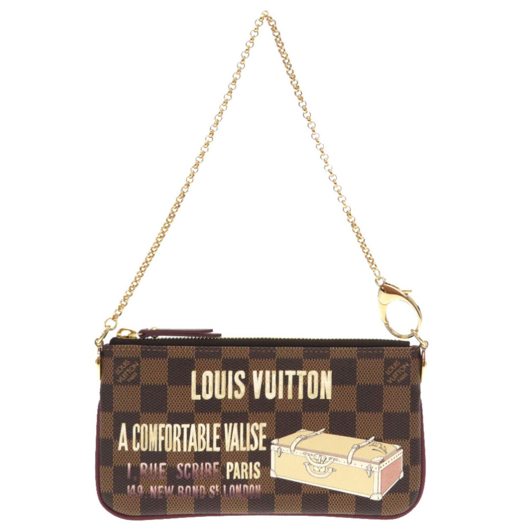 美品 ルイ ヴィトン モノグラム ポシェット ミラMM  N63091 ポーチ アクセサリーポーチ バッグ LV 0086  LOUIS VUITTONオープンポケットx1なし