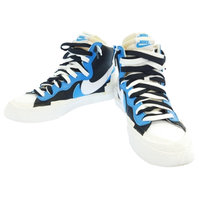 NIKE(ナイキ)のNIKE ナイキ 19SS×Sacai BLAZER MID BV0072- 001×サカイ ブレザーミッドカットスニーカー 再構築スニーカー メンズの靴/シューズ(スニーカー)の商品写真