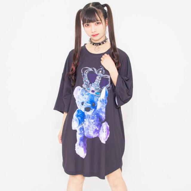 travas tokyo crown bear 王冠 クマ 熊 ベア Tシャツ