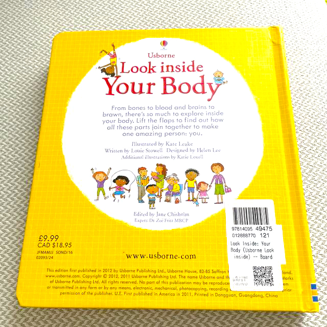 LOOK INSIDE:YOUR BODY(BB) エンタメ/ホビーの本(洋書)の商品写真