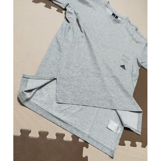 adidas(アディダス)のrsh様専用☆ATS-860 アディダス 長袖カットソー グレー サイズ M メンズのトップス(Tシャツ/カットソー(七分/長袖))の商品写真