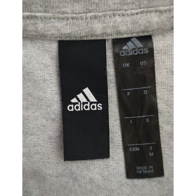 adidas(アディダス)のrsh様専用☆ATS-860 アディダス 長袖カットソー グレー サイズ M メンズのトップス(Tシャツ/カットソー(七分/長袖))の商品写真