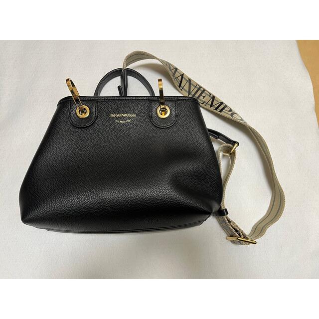 美品手入れ済み】EMPORIO ARMANI プリント付きバッグ 新しい到着 極美品☆EMPORIO ARMANI 2WAYバッグ レディース