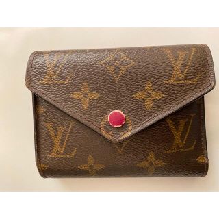 ルイヴィトン(LOUIS VUITTON)のルイヴィトン　ポルトフォイユヴィクトリーヌ　フューシャ(財布)