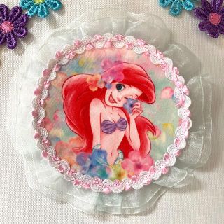 ディズニー(Disney)のプリンセス アリエル　大ワッペン❣️(その他)