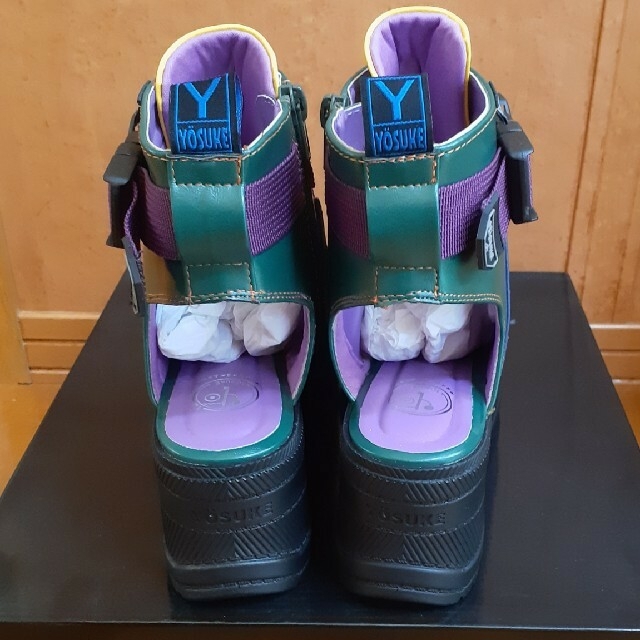 YOSUKE(ヨースケ)の送料無料(新品)ヨースケのマルチカラー履きやすいサンダル レディースの靴/シューズ(サンダル)の商品写真
