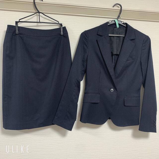 安い THE SUIT COMPANY - THE SUIT COMPANY★ストライプスカートスーツセット★ スーツ