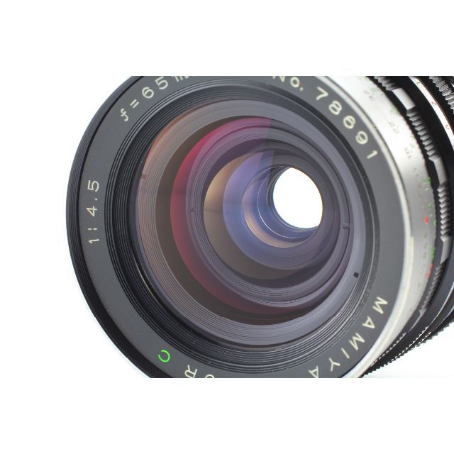 USTMamiya(マミヤ)のMamiya Sekor C 65mm f4.5 スマホ/家電/カメラのカメラ(レンズ(単焦点))の商品写真