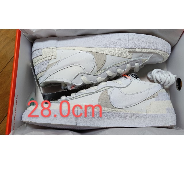 新品】NIKE ナイキ × Sacai サカイ【DD1877-002 BLAZER LOW IRON GREY