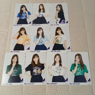 ノギザカフォーティーシックス(乃木坂46)の白石麻衣　ポストカードセット(アイドルグッズ)