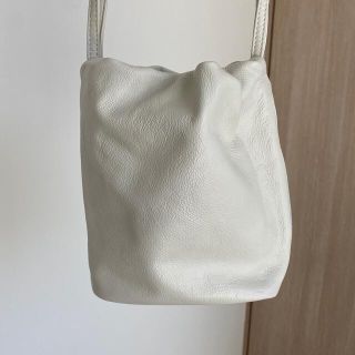 パドカレ(pas de calais)の【未使用品】パドカレ　ノベルティ　バッグ　ホワイト(ショルダーバッグ)