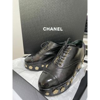 シャネル(CHANEL)のCHANEL 厚底 ローファー(ローファー/革靴)