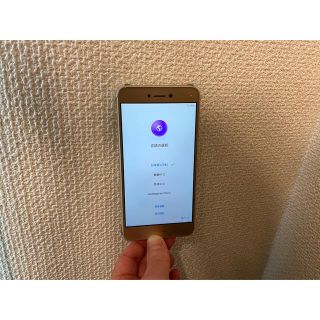 ファーウェイ(HUAWEI)のHUAWEI nova lite(初代) シャンパンゴールド　(スマートフォン本体)
