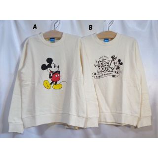 ミッキーマウス(ミッキーマウス)の＜№4681＞(140cm限り)★ミッキー★春・トレーナー(Tシャツ/カットソー)