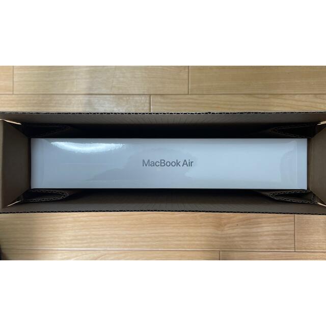 スマホ/家電/カメラMacBook air 13インチ　256GB スペースグレイ　M1  保証付き