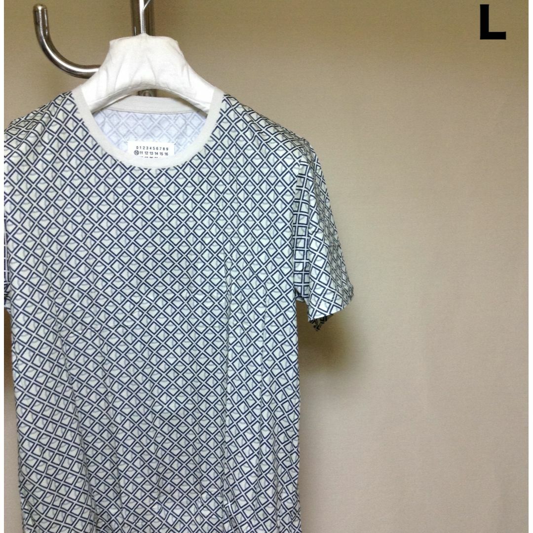 新品 19SS L マルジェラ パックT Tシャツ 総柄 8729C - Tシャツ