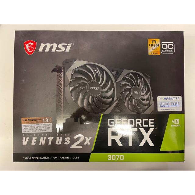 訳ありGeForce RTX 3070 VENTUS 2X NON LHR