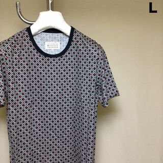マルタンマルジェラ(Maison Martin Margiela)の新品 19SS L マルジェラ パックT Tシャツ 総柄 8725B(Tシャツ/カットソー(半袖/袖なし))