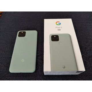 Google Pixel 5 ソータセージ Sorta Sage(スマートフォン本体)