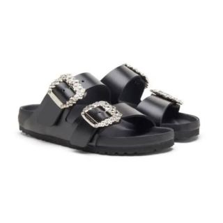 マノロブラニク(MANOLO BLAHNIK)の新品　MANOLO BLAHNIK for BIRKENSTOCK 37 (サンダル)