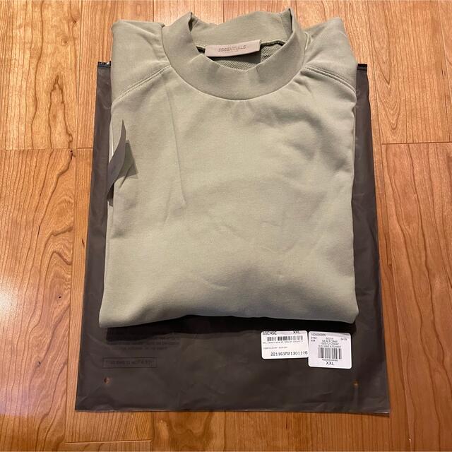 essentials SS RAGLAN CREWNECK / SEAFOAM