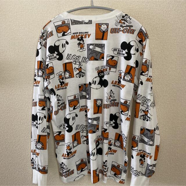 ミッキーマウス(ミッキーマウス)のディズニープリントロンＴ ミッキーマウス レディースのトップス(Tシャツ(長袖/七分))の商品写真