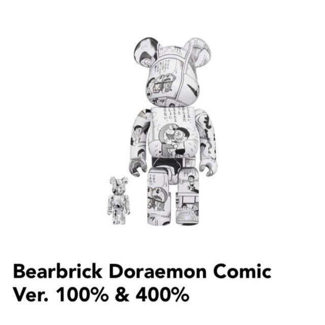 新品未開封 BE@RBRICK ドラえもん コミック Ver 100％ 400%エンタメ/ホビー