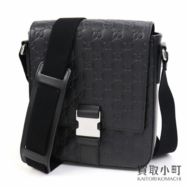 GUCCI CWCBX シマ シグネチャーレザー GG ショルダーバッグ GUCCI CWCBX シマ シグネチャーレザー GG ショルダーバッグ