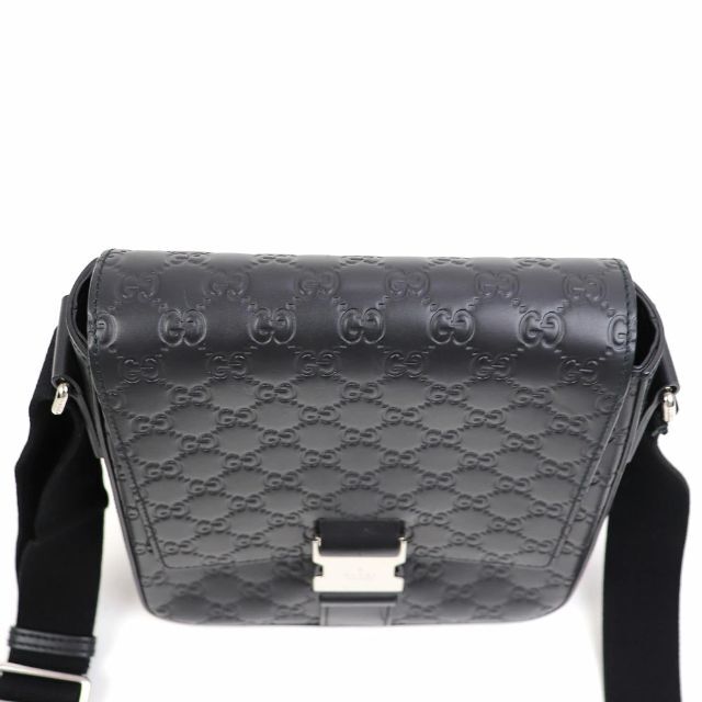 グッチグッチシグネチャーレザー ショルダーバッグ（現行GUCCI