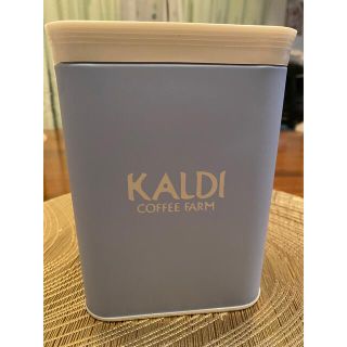 カルディ(KALDI)の激レア【KALDI】角形キャニスター缶(容器)