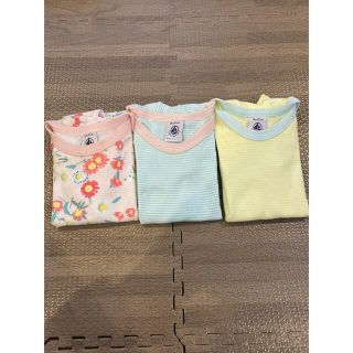 プチバトー(PETIT BATEAU)のプチバトー　ボディ肌着　18m81cm(肌着/下着)