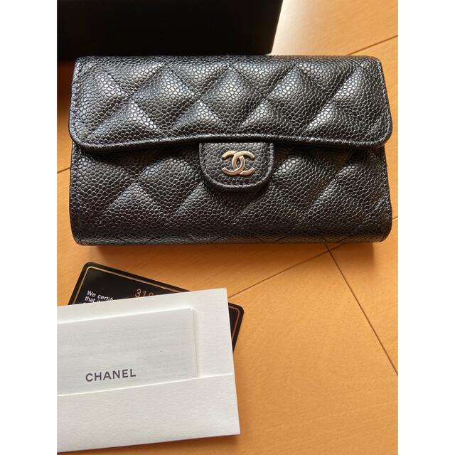 ♡CHANEL・スモールフラップウォレット♡未使用 ♡CHANEL・スモールフラップウォレット♡未使用