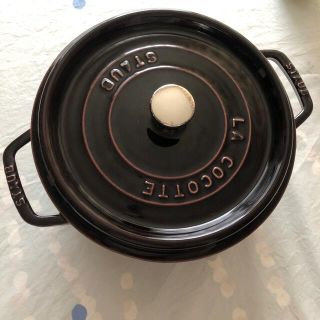 ストウブ(STAUB)のSTAUB オーベルジン　ナス  24cm 廃盤美品(鍋/フライパン)