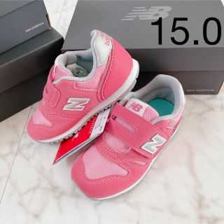 ニューバランス(New Balance)の15.0 新品　ニューバランス　スニーカー　373 ピンク　キッズ　女の子(スニーカー)