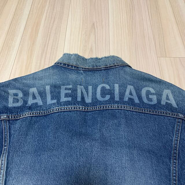 イズになり Balenciaga - バレンシアガ デニムジャケット gジャン 36