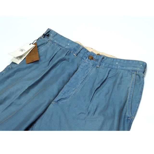 新品未使用 ダブルアールエル RRL ヴィンテージ 加工2タックパンツ 新品未使用 ダブルアールエル RRL ヴィンテージ 加工2タックパンツ