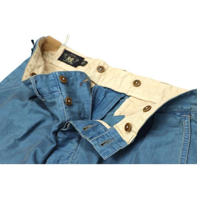 新品未使用 ダブルアールエル RRL ヴィンテージ 加工2タックパンツ 新品未使用 ダブルアールエル RRL ヴィンテージ 加工2タックパンツ