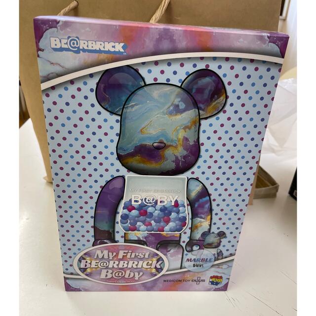 MEDICOM TOY(メディコムトイ)のMY FIRST BE@RBRICK B@BY MARBLE 100％&400％ エンタメ/ホビーのフィギュア(その他)の商品写真